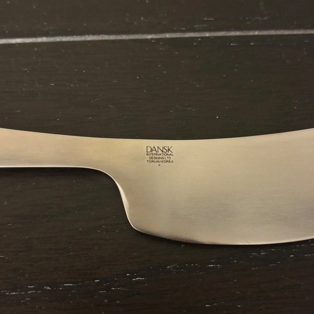 TORUN Dansk Stainless‎ - Solid Cheese Serving Pick (Master Cheese Knife)+4 Picks